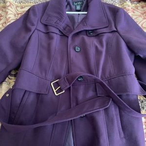Purple Trench coat